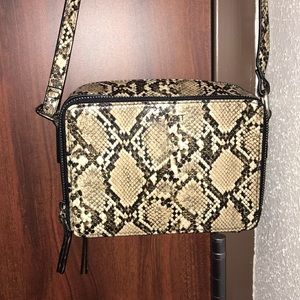 Snakeskin Crossbody Purse
